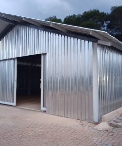 100 m2 Workshop build from bottom up